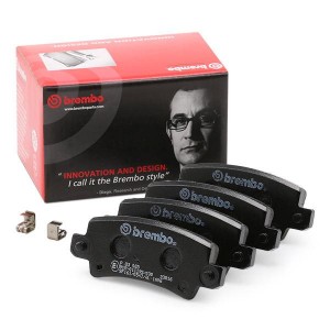 Комплект тормозных колодок, диско P83065 BREMBO