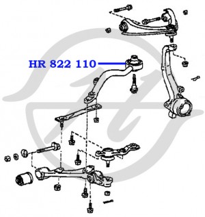 Сайлентблок HR 822 110 HANSE