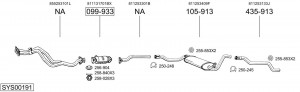 Катализатор 099127 BOSAL