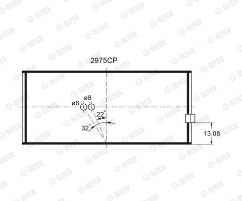 Подшипник 2975CP GLYCO
