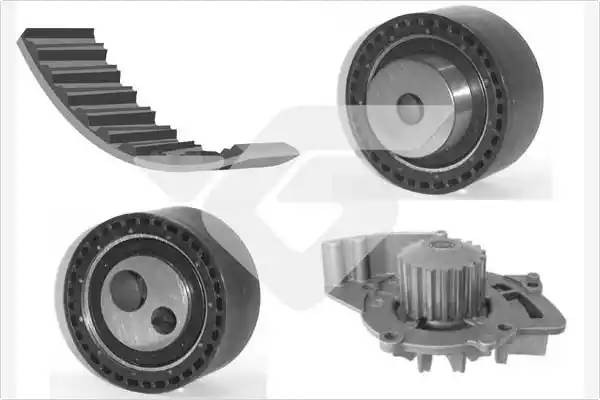 Водяной насос + комплект зубчатого ремня KH284WP60 HUTCHINSON