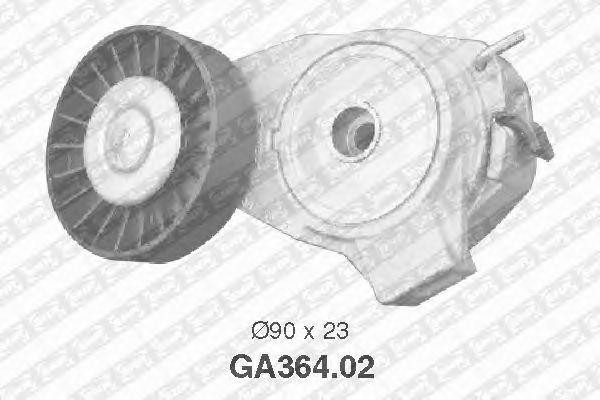 Натяжной ролик, поликлиновой  ремень GA36402 NTN SNR