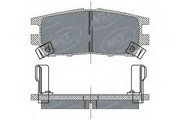 Комплект тормозных колодок, диско SP202 SCT