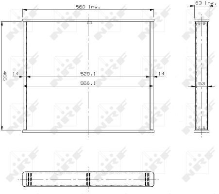 Интеркулер 30121 NRF