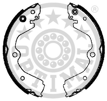 Комплект тормозных колодок BB-7288 OPTIMAL