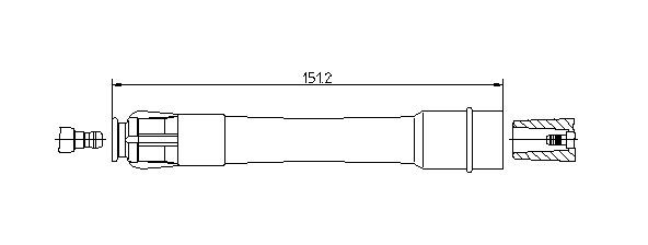 Вилка, распределитель зажигания 13268A1 BREMI