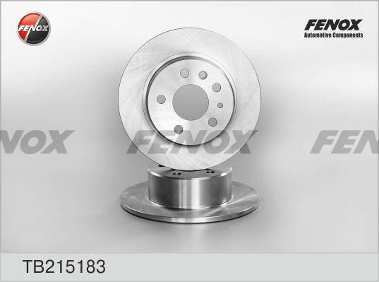 Диск тормозной TB215183 FENOX