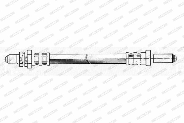 Тормозной шланг FHY2022 FERODO