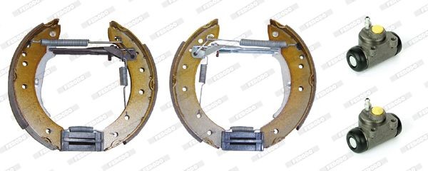 Комплект тормозных колодок FMK249 FERODO