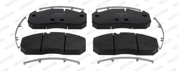Комплект тормозных колодок, диско FCV1578B FERODO