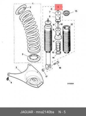 Деталь MNA2140BA JAGUAR