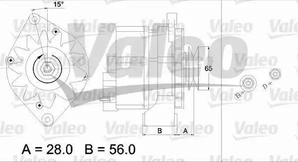 Генератор 436295 VALEO PHC