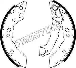 Комплект тормозных колодок 046.203 TRUSTING
