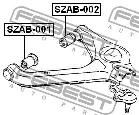 Сайлентблок SZAB-001 FEBEST