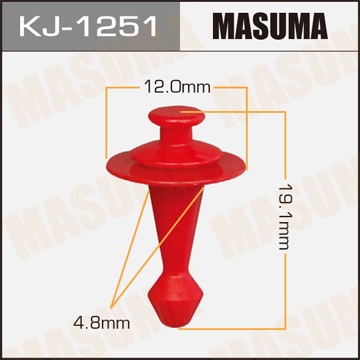 Клипса крепежная KJ1251 MASUMA