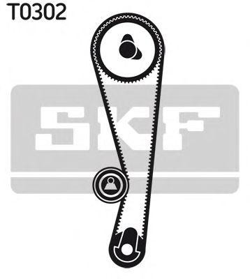 Комплект ремня ГРМ VKMA92200 SKF