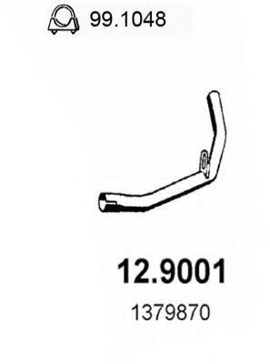 Выпускной трубопровод 129001 ASSO