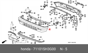 Буфер 71101SH3G00 HONDA