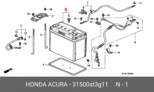 Деталь 31500ST3G11 HONDA