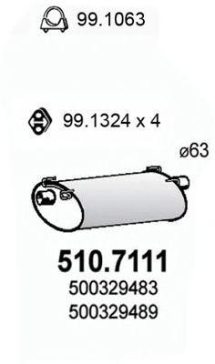 Система выпуска ОГ 5107111 ASSO