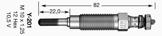 Свеча накаливания 1026 NGK NTK