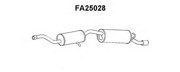 Глушитель выхлопных газов конечный FA25028 VENEPORTE