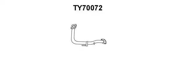 Выпускной трубопровод TY70072 VENEPORTE