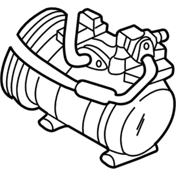 Компрессор, кондиционер 5005 410AC CHRYSLER