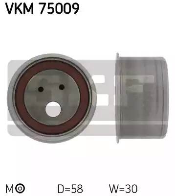 Натяжной ролик, ремень ГРМ VKM75009 SKF