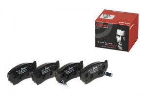 Комплект тормозных колодок, диско P56027 BREMBO