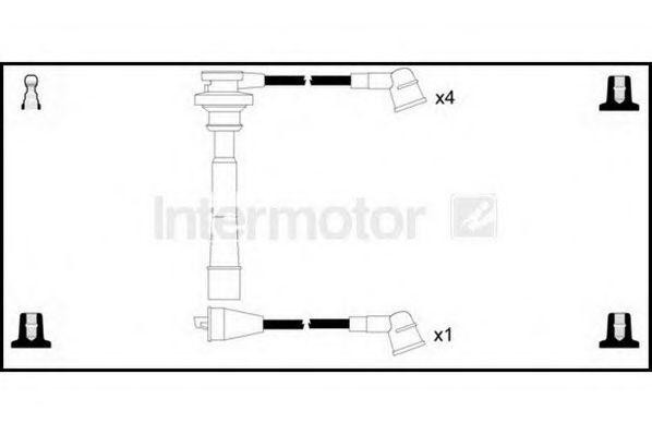 Ккомплект проводов зажигания 73739 STANDARD