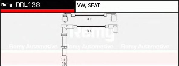 Ккомплект проводов зажигания DRL138 DELCO REMY