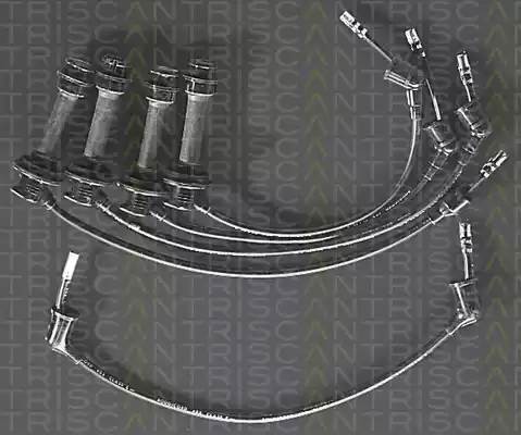 Ккомплект проводов зажигания 88607183 TRISCAN