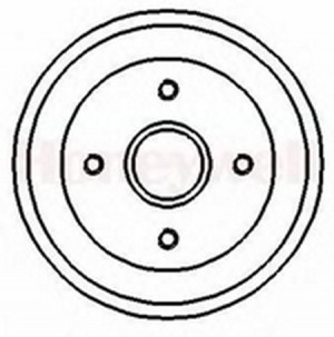 Тормозной барабан 329128B BENDIX JURID