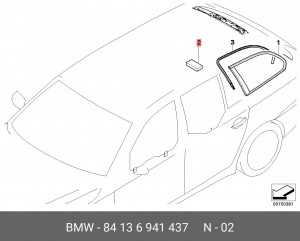 Деталь 84 13 6 941 437 BMW