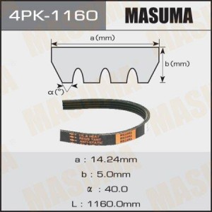 Ремень приводной 4PK-1160 MASUMA