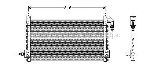 Конденсатор, кондиционер VL5014 AVA