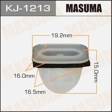 Клипса крепежная KJ1213 MASUMA