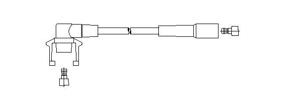 Провод зажигания 67550 BREMI