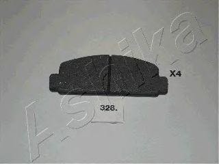 Комплект тормозных колодок, диско 50-03-328 ASHIKA