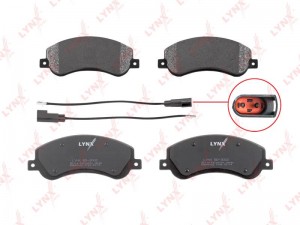 Колодки тормозные дисковые BD-3002 LYNXAUTO
