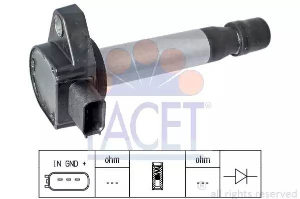 Катушка зажигания 9.6357 FACET