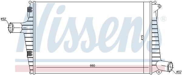 Интеркулер 96635 NISSENS