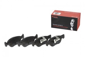 Комплект тормозных колодок, диско P23081 BREMBO