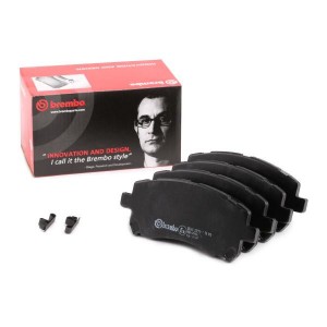 Комплект тормозных колодок, диско P78010 BREMBO