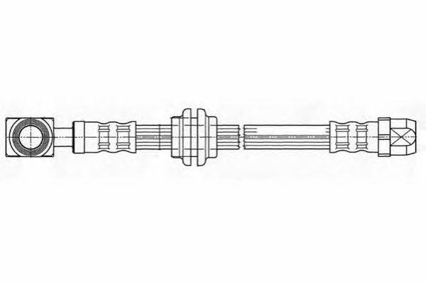 Тормозной шланг FHY2479 FERODO