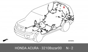 Жгут проводов 32108SZAR00 HONDA