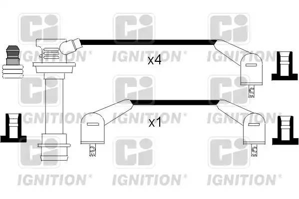Ккомплект проводов зажигания XC1103 QUINTON HAZELL