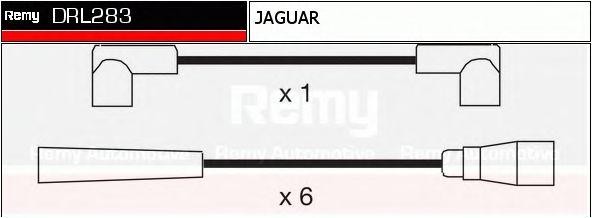 Ккомплект проводов зажигания DRL283 DELCO REMY