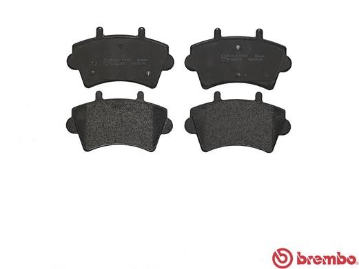 Комплект тормозных колодок, диско P59039 BREMBO